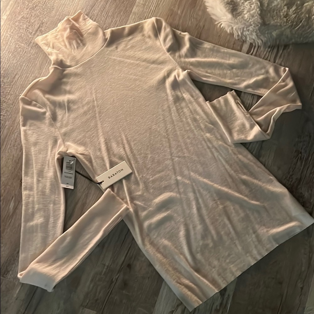 Aritzia Babaton Turtleneck Long Sleeve Top